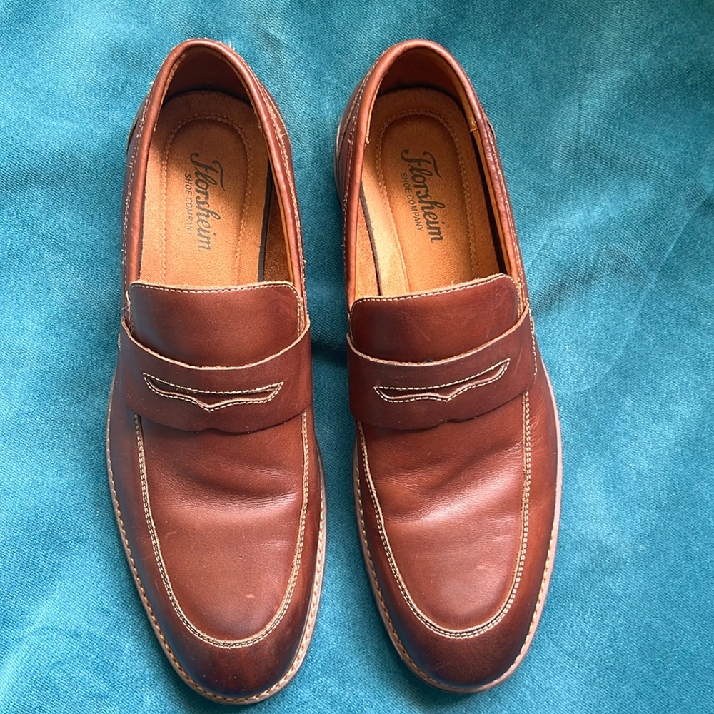 Florsheim Chalet Penny men’s loafers leather size 10 brand new
